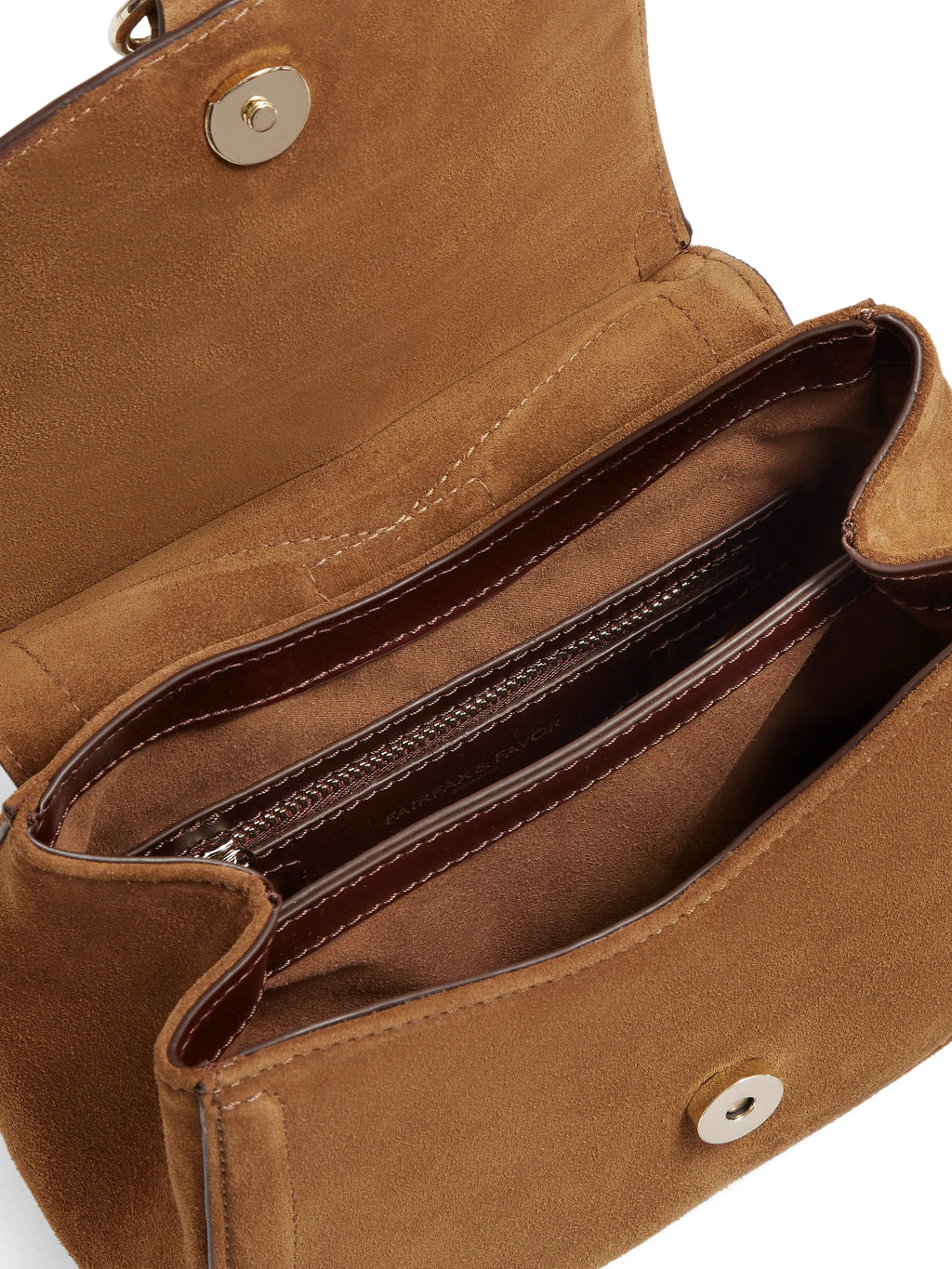 Langham Messenger Bag - Tan Suede